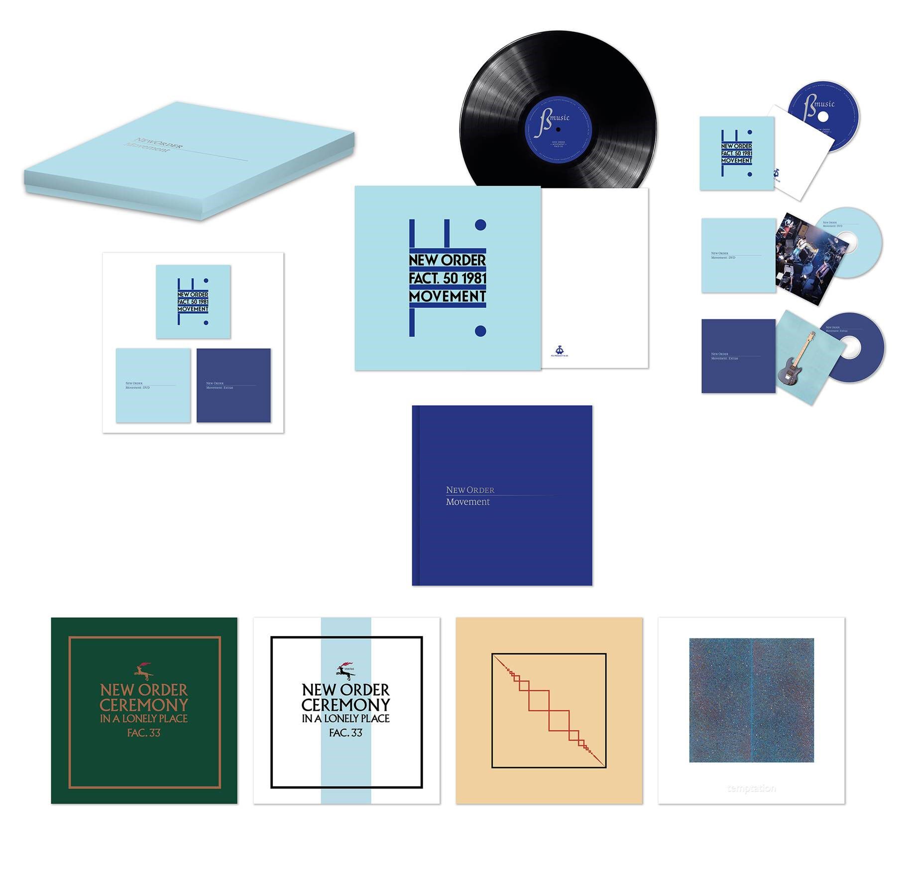 【正規品直輸入】 Movement (1LP/2CD/1DVD) | New Order Official Store 洋楽